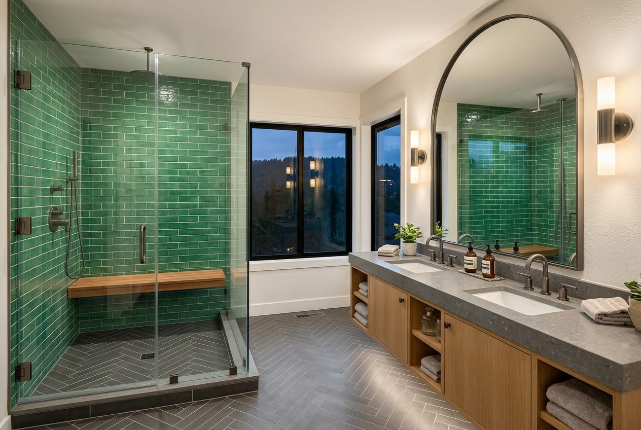 Miranda Bathroom Remodeling Corp, bathroom remodeling in Renton, completed project 1