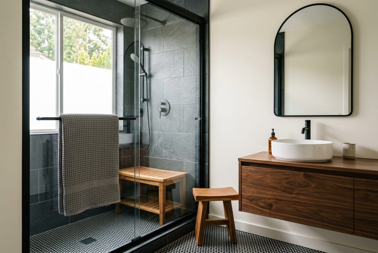Miranda Bathroom Remodeling Corp, bathroom remodeling in Renton, completed project 3